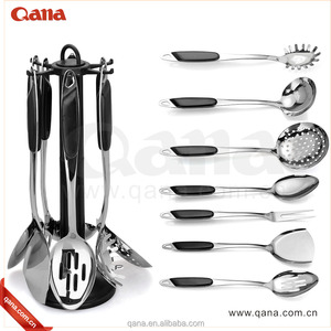 Natureana — outils de cuisine en acier inoxydable, vente en gros, OEM, outils de cuisine, fournisseur de cuillère à fentes, ustensiles de cuisine, louche à soupe - Product Image 3