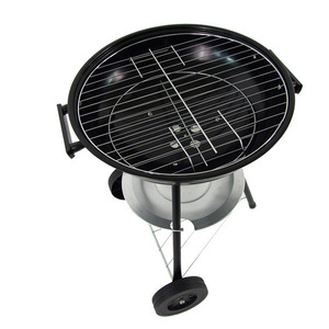 Parrilla Triangular de Carbón de Hierro de 17 Pulgadas con Cubierta y Ruedas - Product Image 3