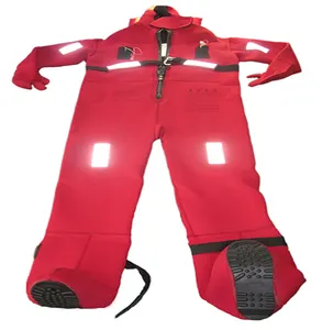 CR Expand Neoprene Composite Cloth Immersion Suit price with Whistle