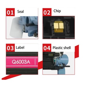 Cartouche de Toner Laser Compatible pour hps Q6000A Q6001A Q6002A Q6003A pour H/P 1600 / 2600 / <span class=keywords><strong>2600N</strong></span> / 2605 / 2605DN - Product Image 3
