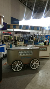 Commercial Offre Spéciale Doux Crème glacée vitrine chariot Fabricants En chine