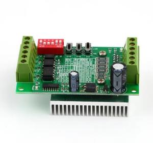 บอร์ดขับ3A <span class=keywords><strong>TB6560</strong></span>เราเตอร์ CNC แบบเดี่ยว1แกนตัวควบคุมสเต็ปเปอร์มอเตอร์ - Product Image 1