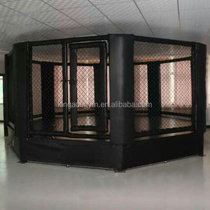 Nieuw ontwerp aanpasbare MMA octagon vechtkooi UFC boksring met logo-uitrusting voor boksen - Product Image 3