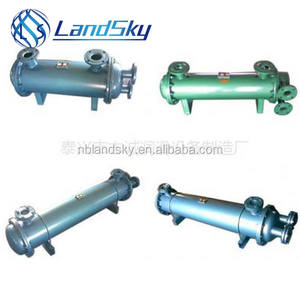 Einzelkühler / Kühlrohr-Motor Hydraulik-Maschinenwärmetauscher Landsky Messing-Design GLL3-6 Kohlenstoffstahl Maßgefertigt NPT G - Product Image 2