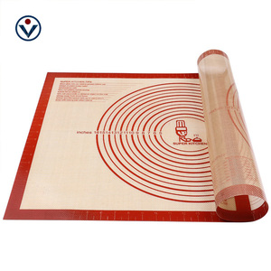 전체 실리콘 베이킹 매트 빨 비 스틱 마카롱 베이킹 매트 쿠키 시트 뜨거운 저항 실리콘 과자 매트 - Product Image 2