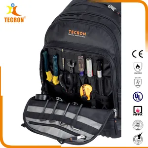 Tool Bag OEM Bag Durable EVA Bottom 1680D Oxford Backpack Toolbag