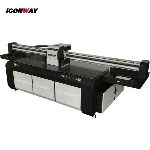 ICONWAY工業用IW2030UフラットベッドUVプリンター木製品印刷用