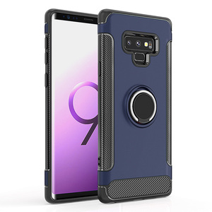 Đối với samsung <span class=keywords><strong>galaxy</strong></span> lưu ý 9 trường hợp, vòng sợi carbon đứng cover quay lại cho lưu ý 9 phụ kiện - Product Image 4