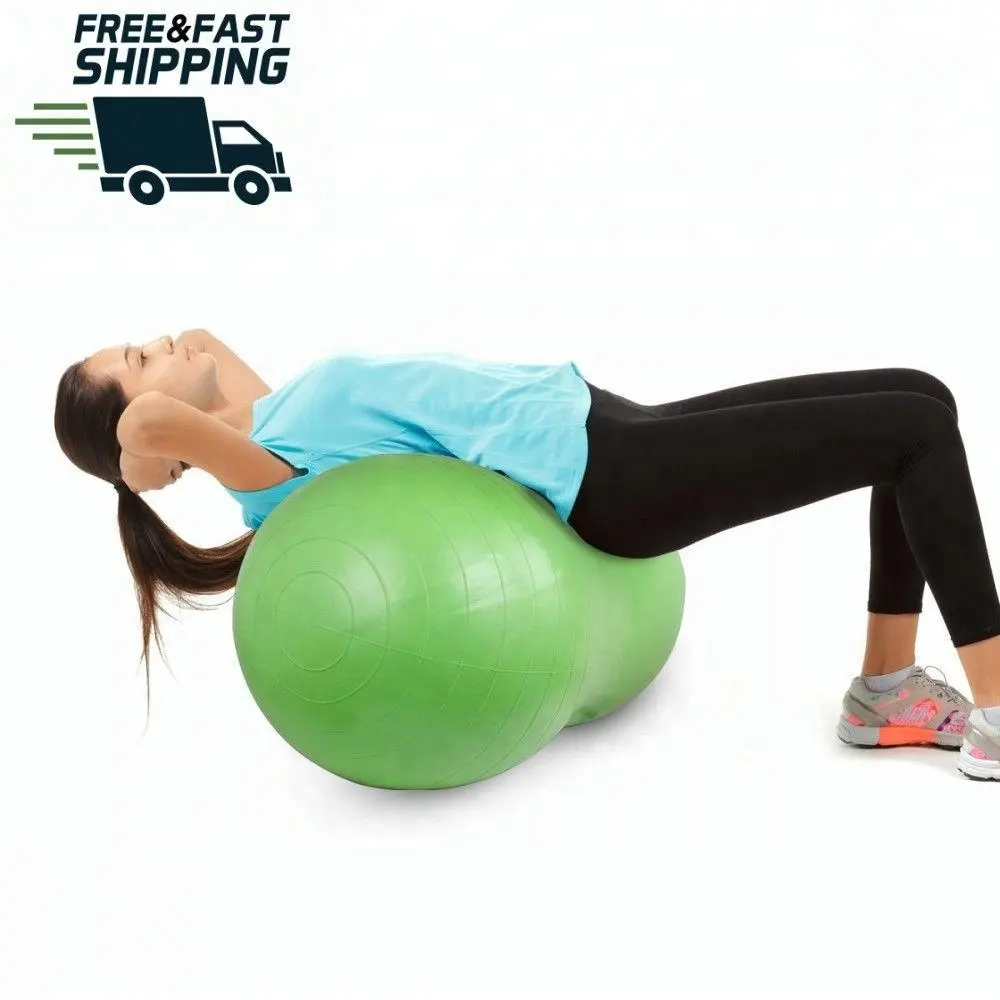 Peanut Ball, Physio Roll, Exercise & Fitness YF Anti-Burst Yoga Therapy ball