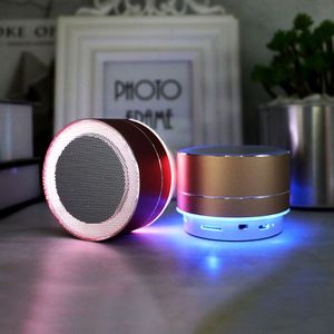 Wireless A10 LED Glowing <strong>Bluetooth</strong> <strong>Receiver</strong> Hands-free Music Player Metal <strong>Bluetooth</strong> Speaker for iPhone <strong>xiaomi</strong> Oppo - Product Image 4