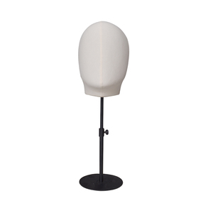 Maniquí <span class=keywords><strong>de</strong></span> tela blanca para hombre, venta al por mayor, personalizado, barato, exhibición <span class=keywords><strong>de</strong></span> cabello, cabeza <span class=keywords><strong>de</strong></span> Maniquí <span class=keywords><strong>de</strong></span> lona para exhibición - Product Image 3