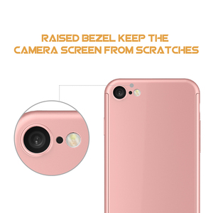 360 cassa del telefono delle cellule completa gradi sottile di plastica dura del telefono mobile accessori con vetro temperato copertura del PC per il <span class=keywords><strong>iphone</strong></span> 6 6 s 7 8 - Product Image 5