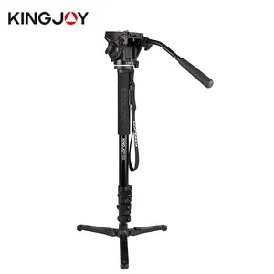 Kingjoy-soporte Flexible para fotografía profesional, palo de Selfie de 2M, trípode DV, Cámara de Acción, vídeo, DSLR, monopié