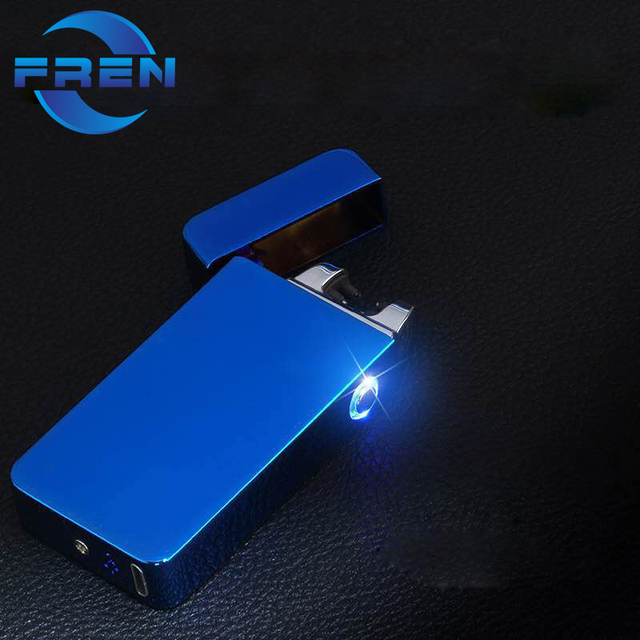 FR 611 Hot Selling Cheap Double Arc LIGHTER Laser Encendedores Al Por Mayor