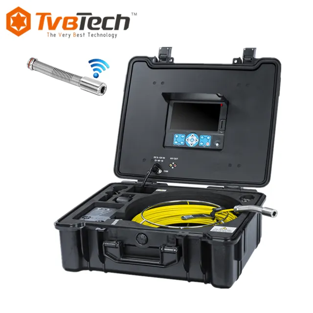 TVBTECH Plumbing Video Waterproof Pipeline Pipe Camera Inspection with 512hz for Sale