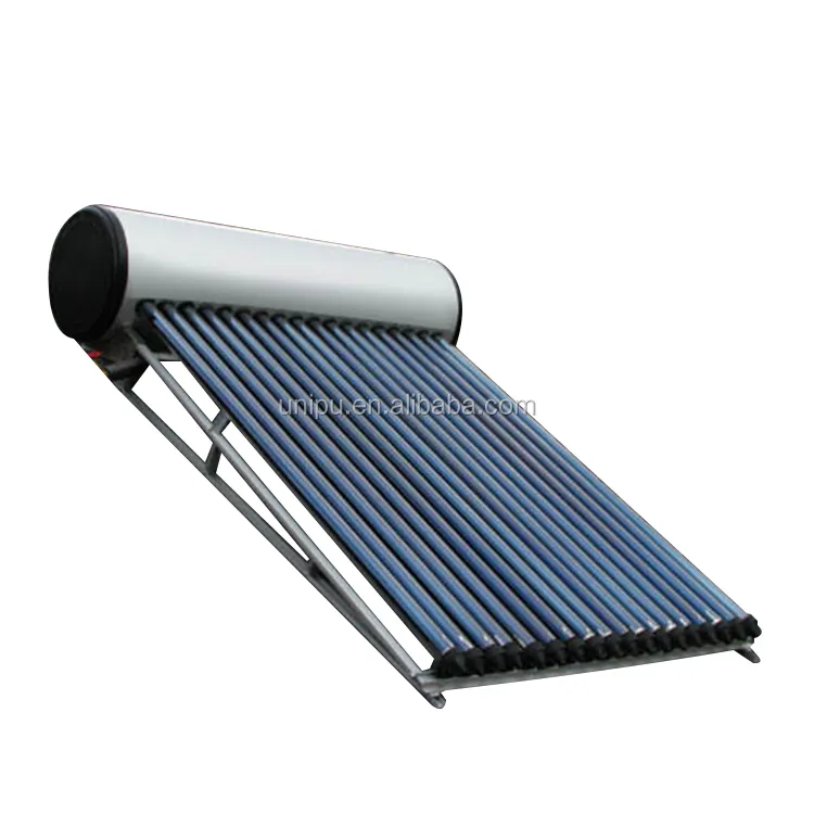 China Best Price Home Use Domestic Vacuum Tube Heat Pipe Heat Water Solar Collector High Pressure Solar Heat Water Heater