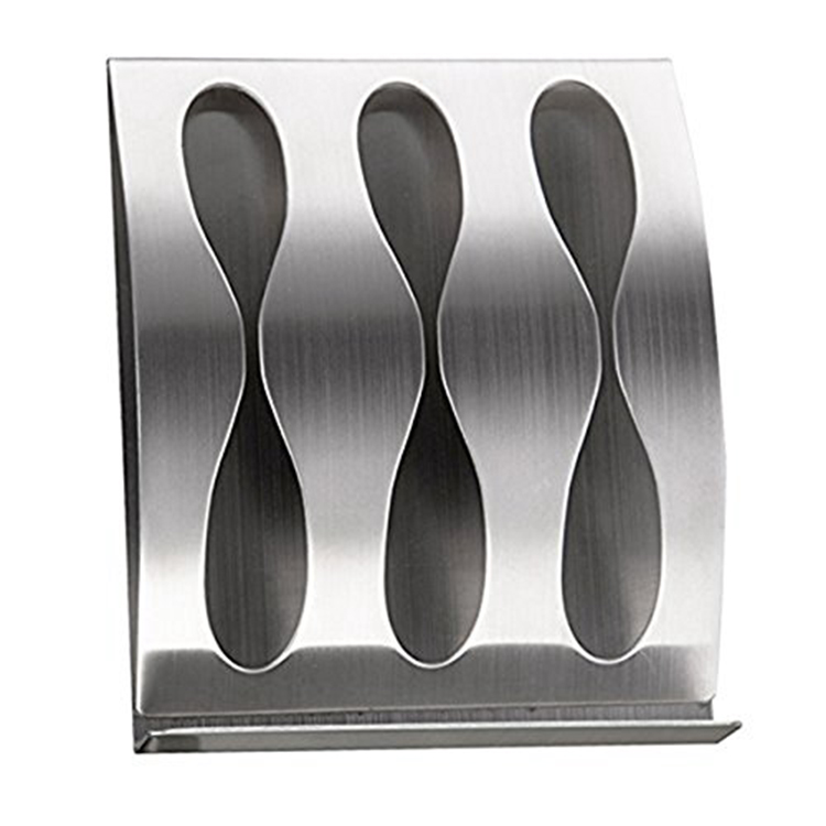 2024 online Hot Sale New Product Stainless Steel Creative Bathroom Accessories Set Wall Mount Toothbrush Holder Home Supplies