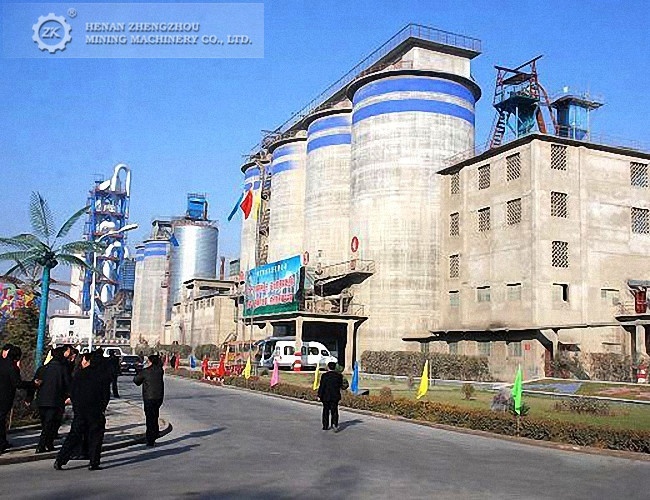 Большая емкость малых цементный завод