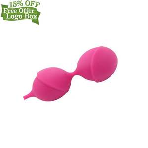 Kostenlose individuelle Schachtel  Damen Produkte für Erwachsene Silikon-Kegelkugeln smarte Liebeskugeln vaginal eng Übungsgerät Sexmaschine - Product Image 4