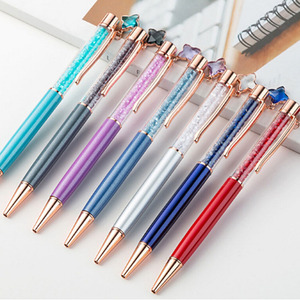 Hộp bút trong suốt bút bốn lá pha lê Quà tặng đám cưới kỷ niệm sinh nhật Quà Tặng Bút kim loại pha lê - Product Image 4