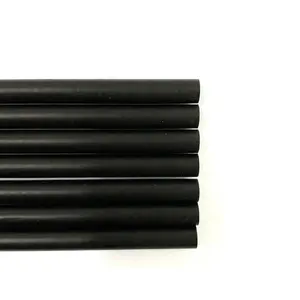 Promotional School Stationery Black Hb Wood Pencil With Eraser