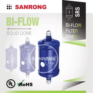 SRS DMB <span class=keywords><strong>BFK</strong></span> 052 052 083 084 085 Ligne Liquide bi-débit Filtre Déshydrateur avec Bloc Solide, pompe À chaleur R410A Réfrigérant Filtre Déshydrateur - Product Image 1