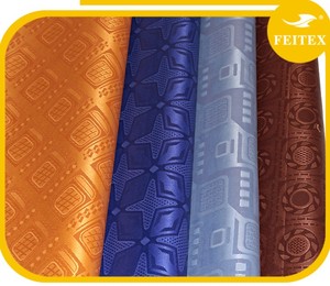 Tissu brocart africain en Polyester teint, Abaya, Bazin, pour mariage, nouvelle collection, prix de gros - Product Image 4