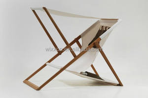 เก้าอี้ชายหาดไม้พับได้รูปทรง XZ รุ่น Nautica - Product Image 3
