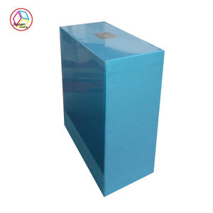 Bán Buôn Tùy Chỉnh Tái Chế PVC Cửa Sổ Giấy Bụi Bìa Hộp Quà Tặng Trong Suốt Tùy Chỉnh Bao Bì Cho Cross-Biên Giới Thương Mại Điện Tử Hộp Giấy - Product Image 5