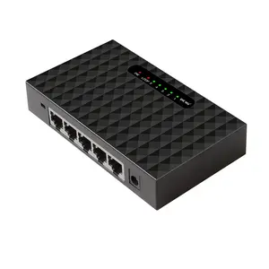 Diewu 10/100/1000 mpbs 5 ports gigabit switch