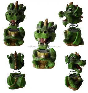 Pvc mini dragon bobble head