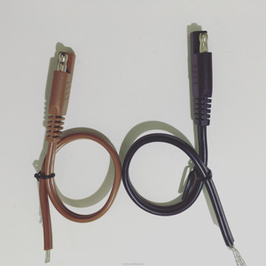 ชุดประกอบสายเคเบิล2-PIN SAE ยุโรป4.57 SPT-2-18 300V ตัวนำทองแดงพีวีซีฉนวนกันความร้อนสำหรับสายไฟชุดสายเคเบิล - Product Image 6