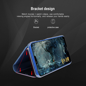 Meilleure vente Electroplate Mirror Flip Case pour 16/15/14/13/12/11 Pro Max/<span class=keywords><strong>8</strong></span>/7/XR/XS MAX Stand Holder Phone Case - Product Image 5