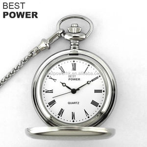 Classic Stainless Steel Quartz Movement <b>Men</b> <b>Pocket</b> <b>Watch</b> - Product Image 1