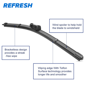 Balais d'<span class=keywords><strong>essuie</strong></span>-<span class=keywords><strong>glace</strong></span> avant pour Volkswagen VW <span class=keywords><strong>Tiguan</strong></span> Mk2 ajustement 19 mm bouton poussoir bras modèle année de 2016-<span class=keywords><strong>2018</strong></span> - Product Image 2