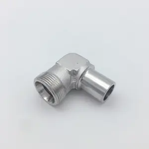 Adaptateur OEM pour tuyau d'arrosage, coude à 90 degrés Bsp mâle 60 degrés, joint torique réglable pour hydraulique 1bg9-Og