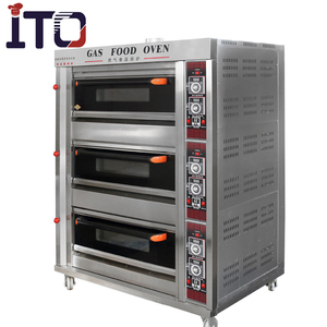 Horno de Panadería para Pizza y Pan, Equipo de Panadería de Proveedor Chino, Máquinas Comerciales para Snacks, Horno de Gas para Pasteles y Pizza en Venta - Product Image 4