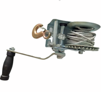Treuil manuel portable léger de 1000 lb, petit treuil manuel pour bateau