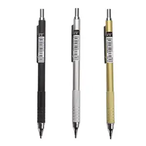 Premium Quality School und büro use custom logo mechanische bleistift metall 0.5mm 0.7mm