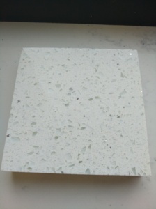 Superfície branca brilhante cristal granito cozinha bancada pedra