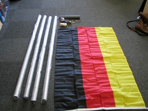 6M Kính Thiên Văn Cờ Cực Kit Heavy Duty Nhôm Kính Thiên Văn Cột Cờ Cho Ngoài Trời Cờ - Product Image 2