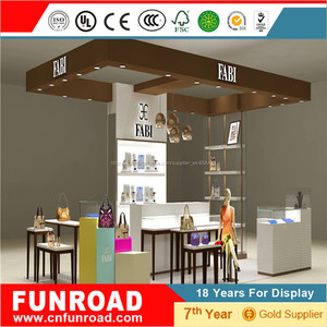 Kiosk con <span class=keywords><strong>marca</strong></span> de moda de exposición de bolsa y tienda entera de moda - Product Image 2