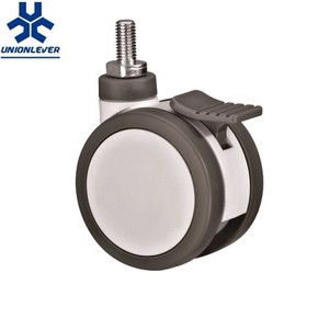 Medizinische Kunststoff-Doppel rolle 3 Zoll und 4 Zoll Lenk rolle - Product Image 1