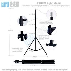 Kit de luz de fotografía OEM de fábrica soporte de <span class=keywords><strong>fondo</strong></span> tela no tejida 17 piezas Kit de estudio fotográfico - Product Image 4