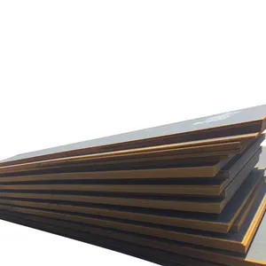 निर्माण सामग्री 1 ''स्टील प्लेट coils ASTM A36 एमएस शीट आपूर्तिकर्ता गर्म रोल 6.35mm हल्के काले कार्बन स्टील प्लेट आयरन स्टील
