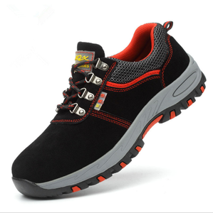 Breathable Steel Toe Anti-Smashing Anti-Piercing <strong>Mens</strong> Safety <strong>Shoes</strong> Leather Non-Slip <strong>Work</strong> Labor Protection <strong>Shoes</strong> Industrial - Product Image 5