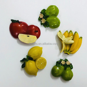 En gros pas cher personnalisé en résine 3d citron réfrigérateur aimants - Product Image 2