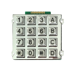 自動販売機キーパッドカスタマイズIP65防水金属亜鉛合金マトリックス