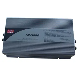 Meanwell נכון גל סינוס כוח מהפך 3000W TN-3000-124A עם סוללה מטען