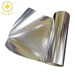 Aluminum Foil Woven Fabric Heat Insulation Woven Foil Double Sided Aluminum